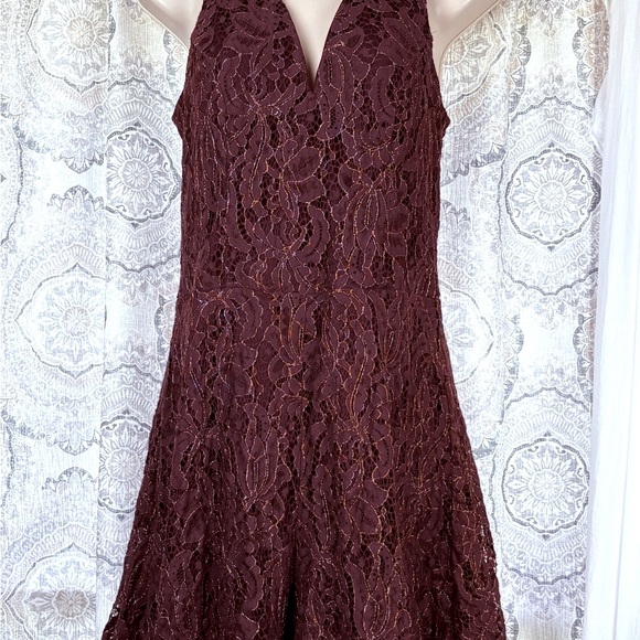 Charlotte Russe Dresses & Skirts - Charlotte Russe  Burgundy A-line Romper